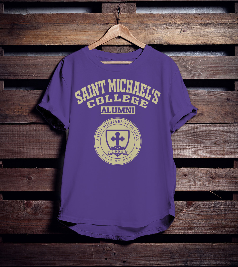 Saint Michael's College Alumni 1904 Quis Ut Deus T-Shirt