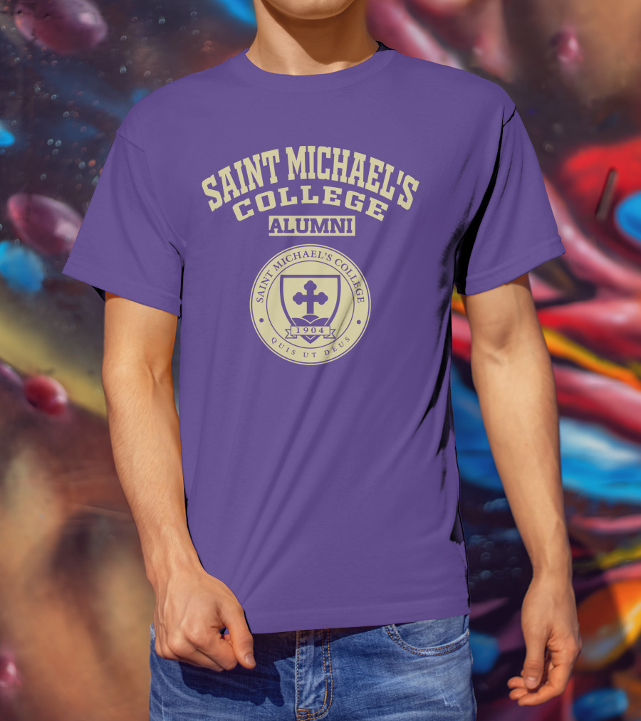Saint Michael's College Alumni 1904 Quis Ut Deus T-Shirt