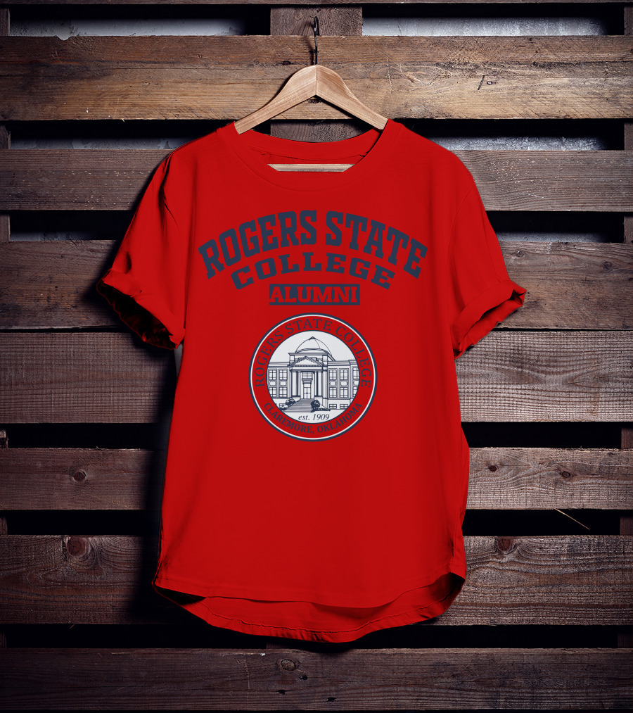 Rogers State College Alumni Claremore Oklahoma Est 1909 T-Shirt