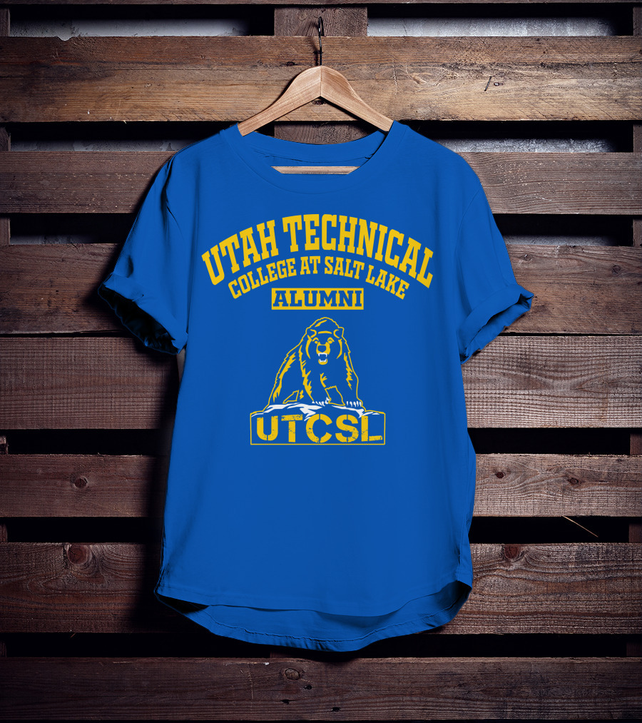 Utah Technical College At Salt Lake Alumni UTCSL Bear T-Shirt