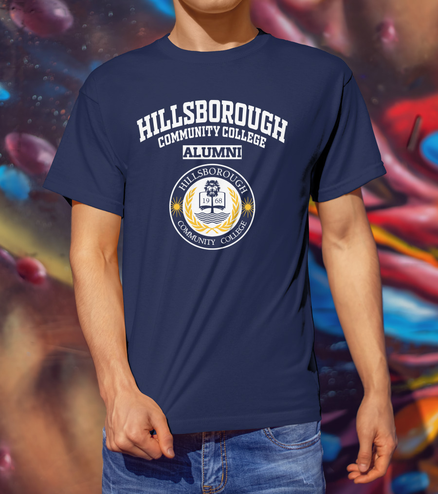 Hillsborough Community College Alumni 1968 Seal T-Shirt