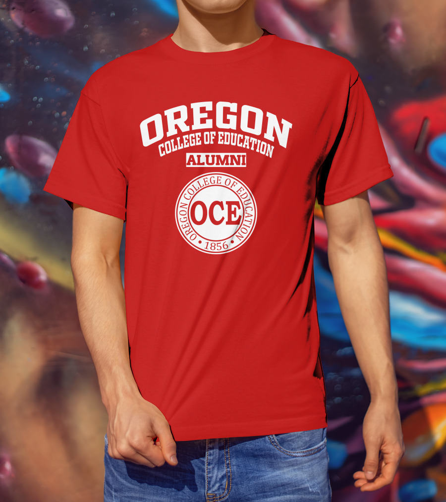 Oregon College Of Education Alumni 1856 OCE T-Shirt