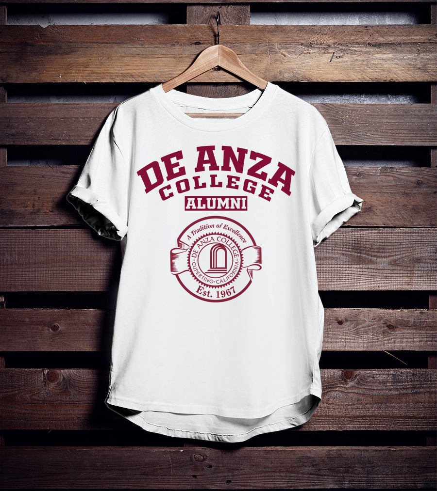 De Anza College Alumni A Tradition Of Excellence Cupertino California Est. 1967 T-Shirt