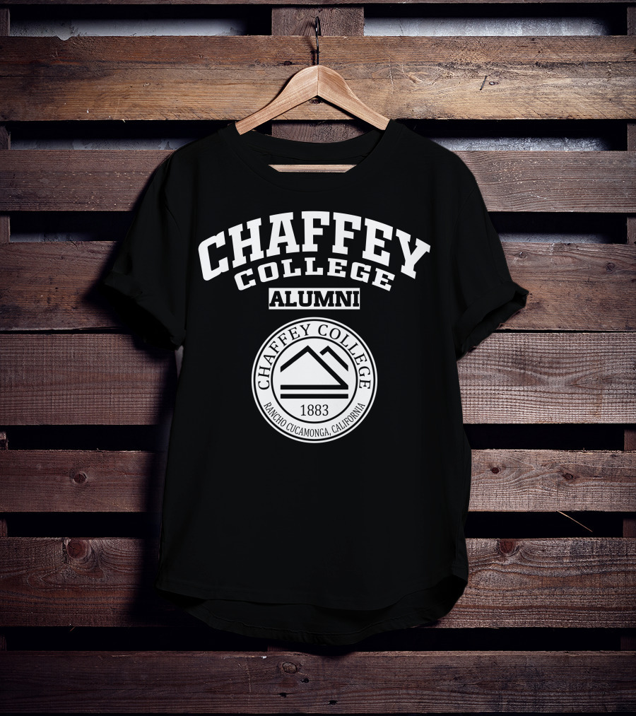 Chaffey College Alumni Rancho Cucamonga California 1883 T-Shirt