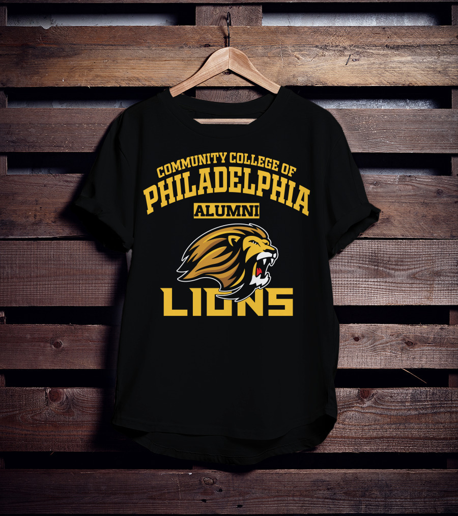 Community College Of Philadelphia Alumni Lions T-Shirt