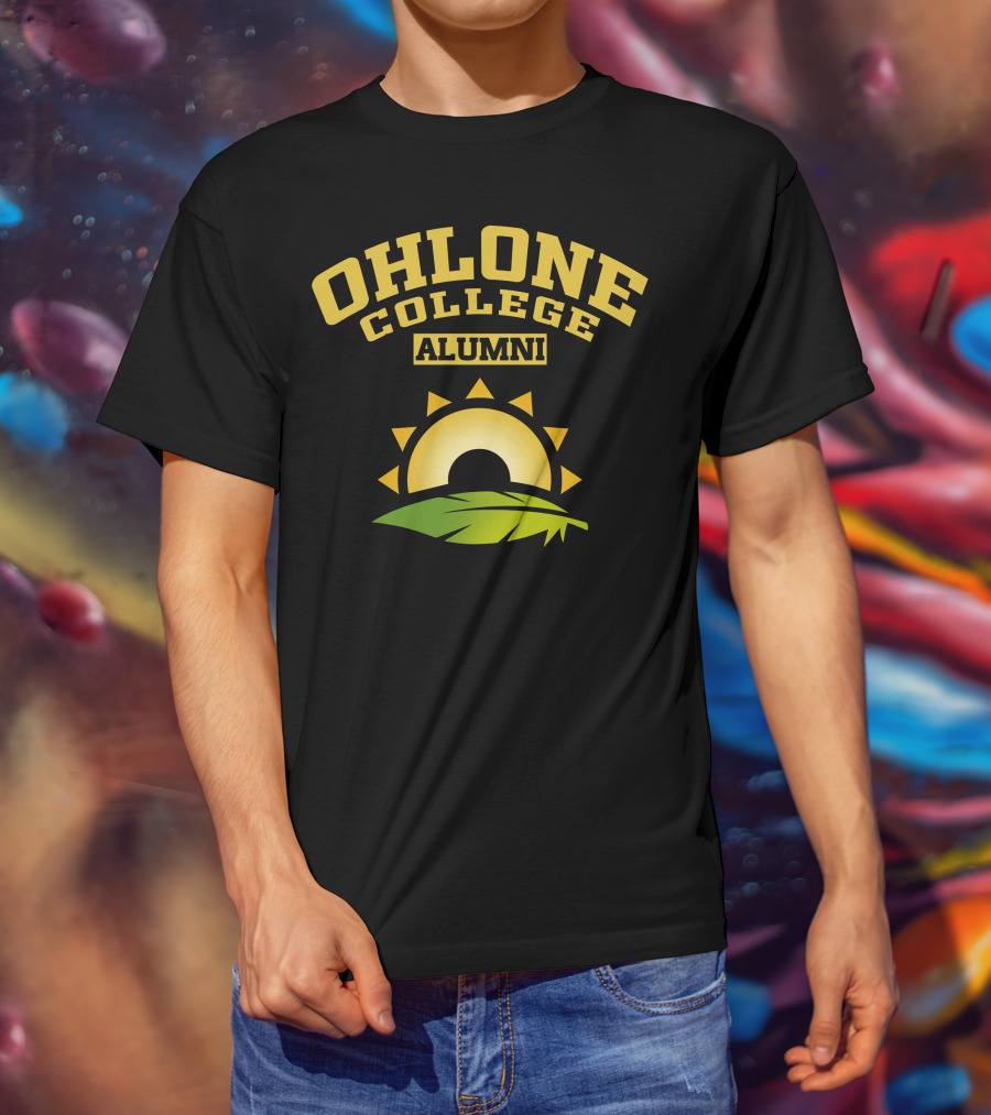 Ohlone College Alumni Sun And Leaf T-Shirt