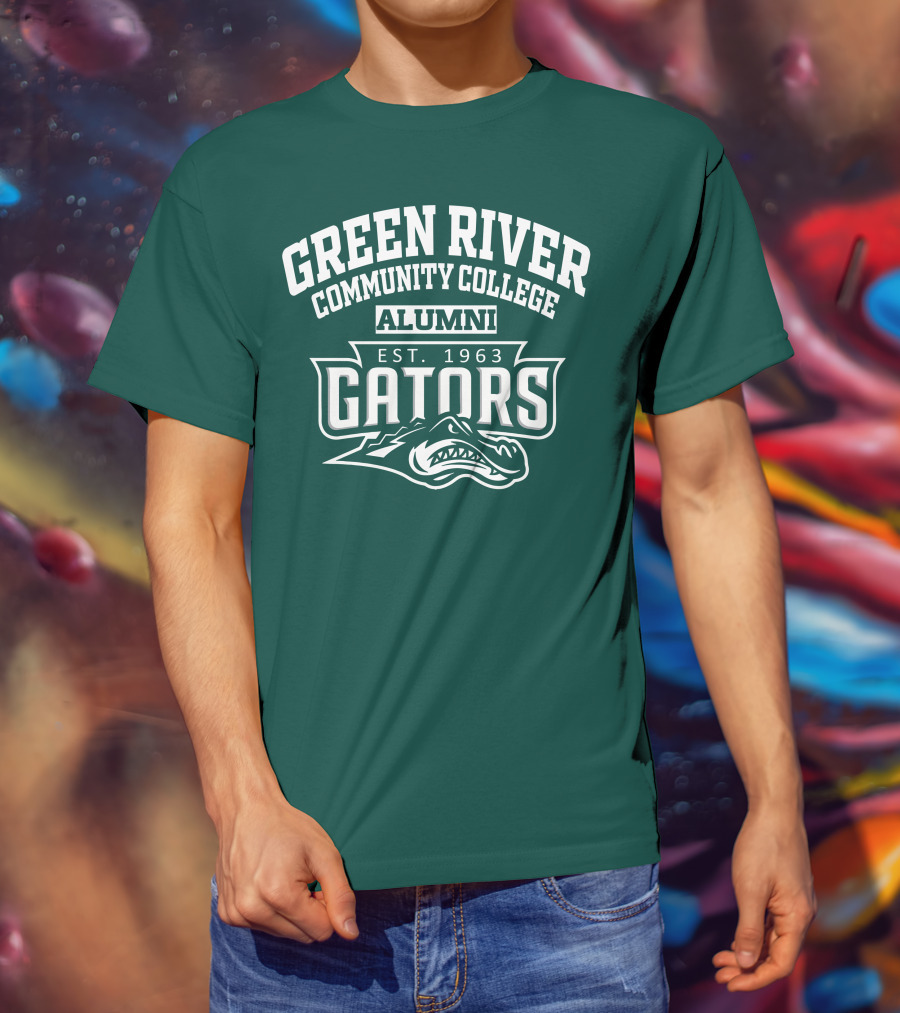 Green River Community College Alumni Est. 1963 Gators T-Shirt