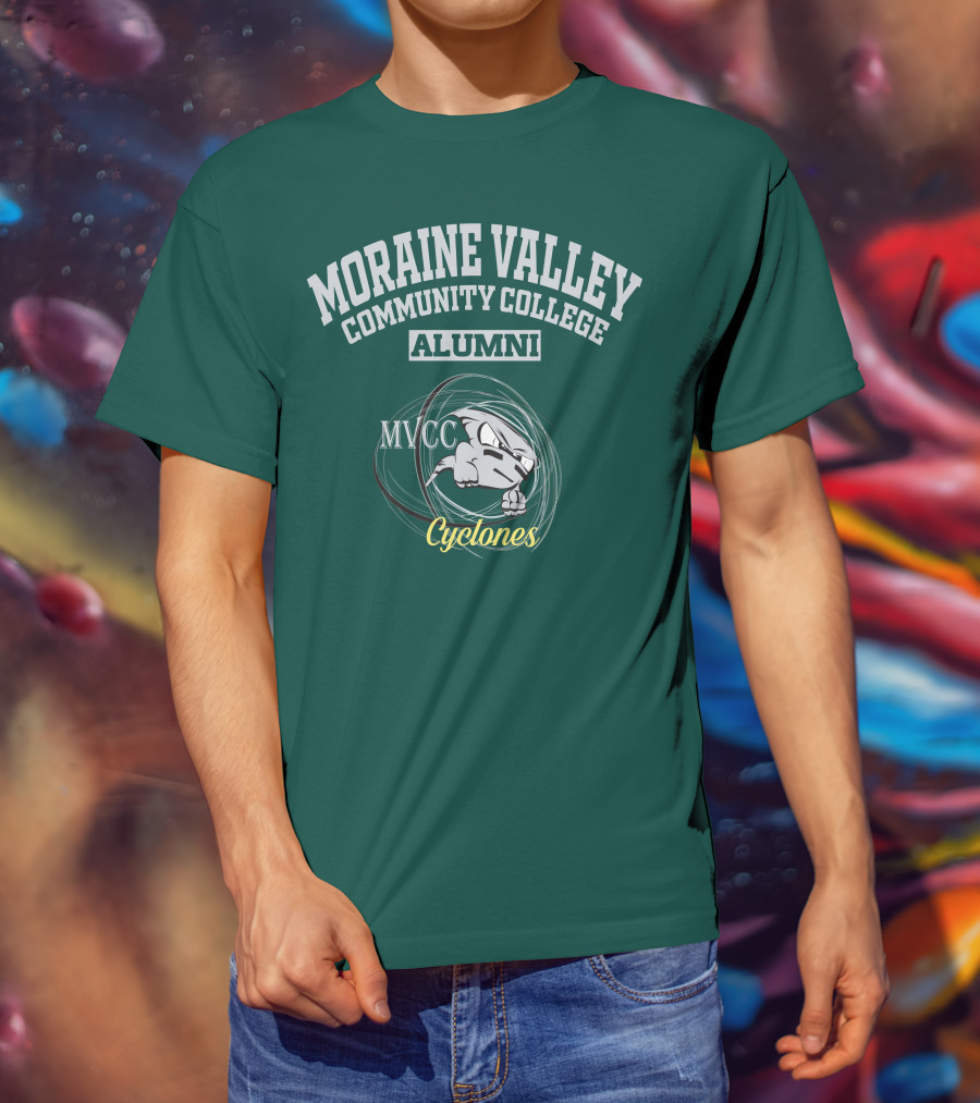 Moraine Valley Community College Alumni MVCC Cyclones T-Shirt