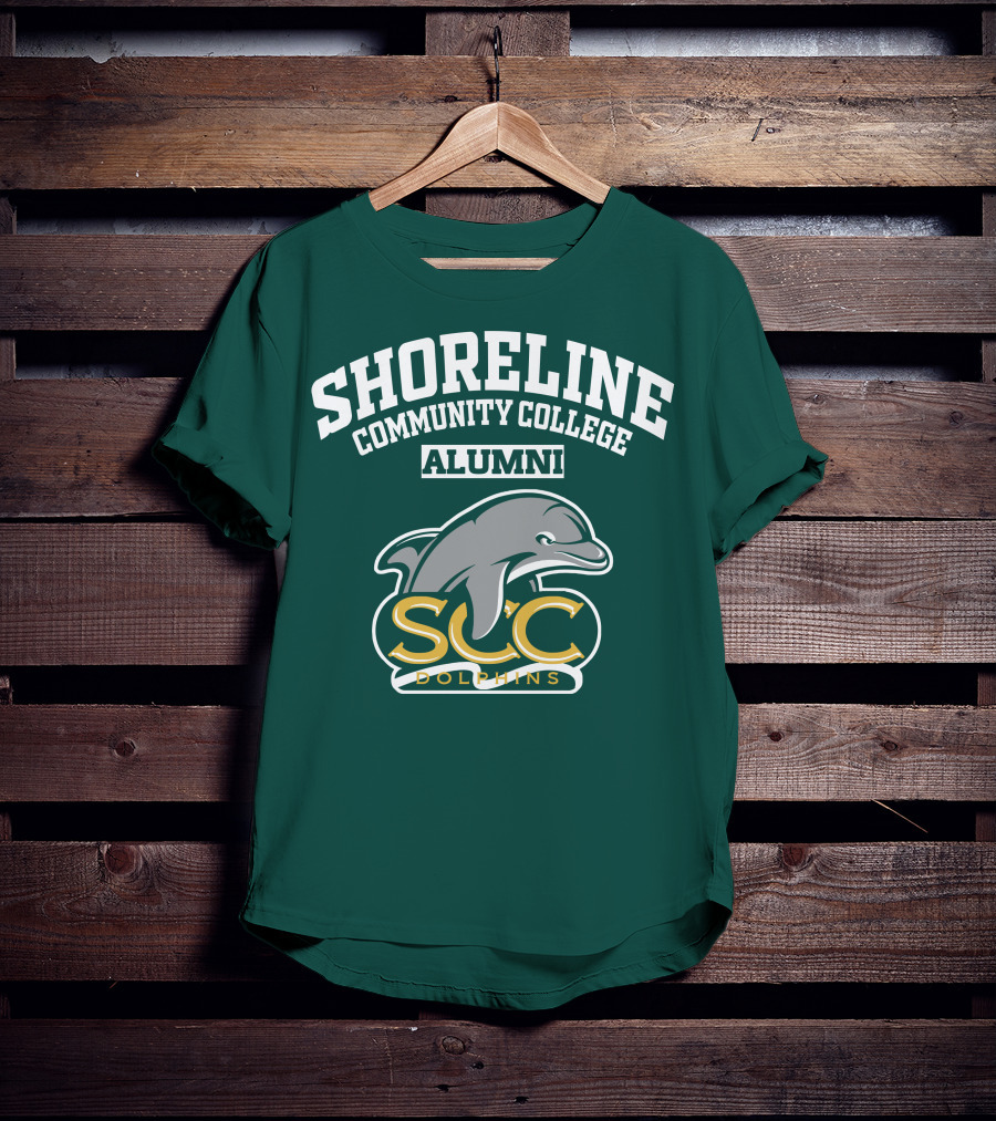 Shoreline Community College Alumni SCC Dolphins T-Shirt