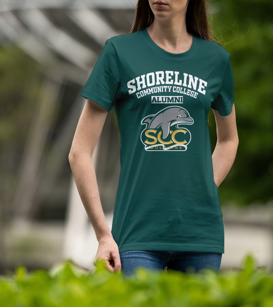 Shoreline Community College Alumni SCC Dolphins T-Shirt
