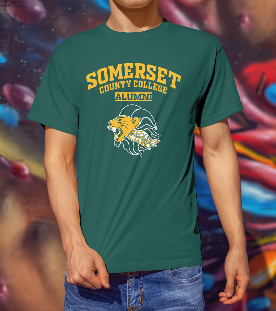 Somerset County College Alumni Golden Lions T-Shirt