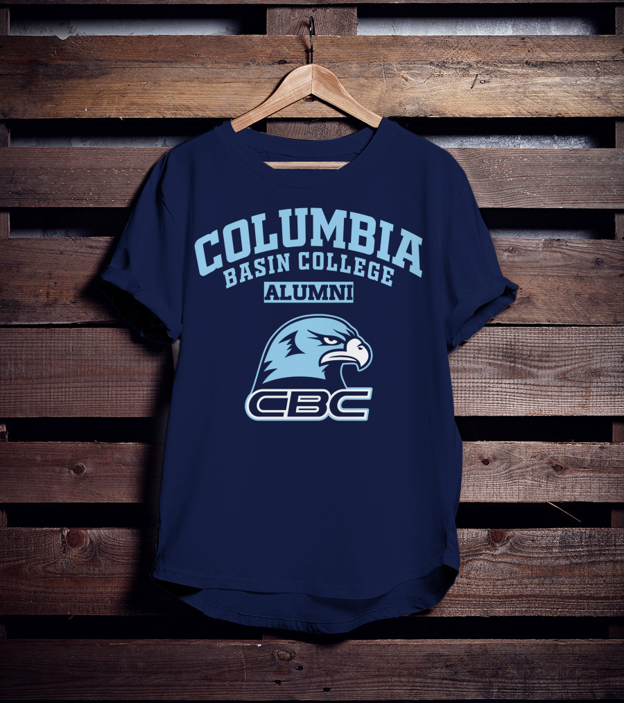 Columbia Basin College Alumni CBC Hawk T-Shirt