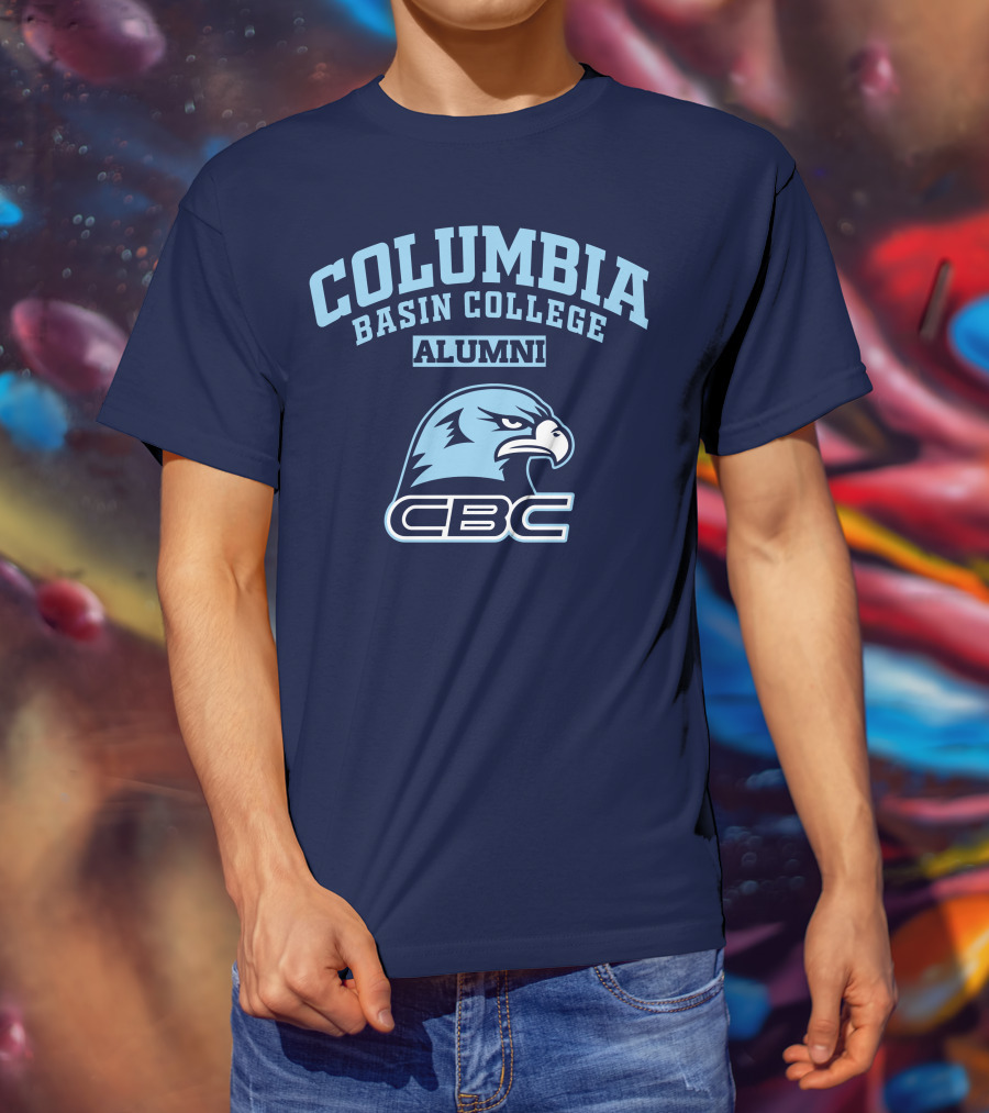 Columbia Basin College Alumni CBC Hawk T-Shirt