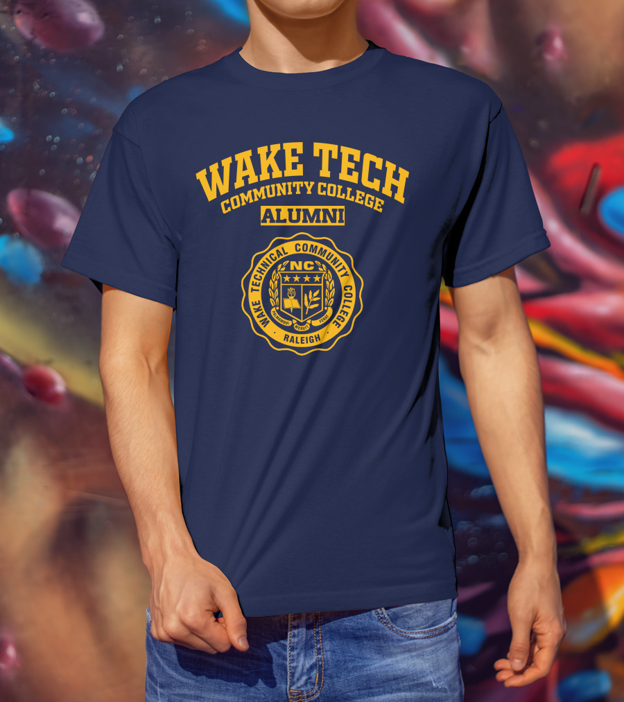 Wake Technical Community College Raleigh Alumni Seal T-Shirt