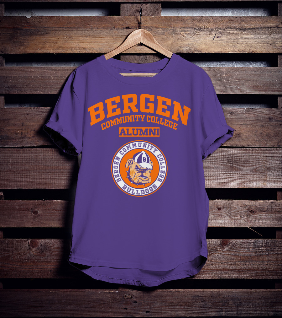Bergen Community College Alumni Bulldogs T-Shirt