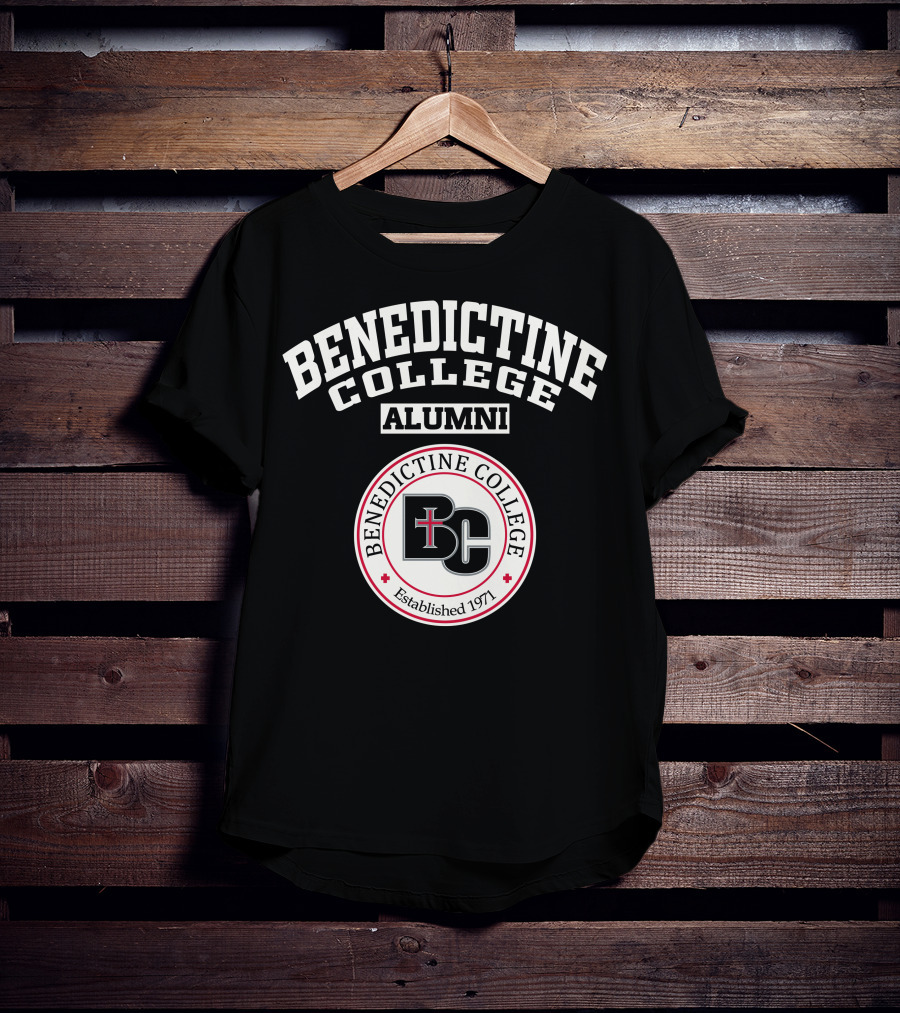 Benedictine College Alumni BC Logo Established 1971 T-Shirt