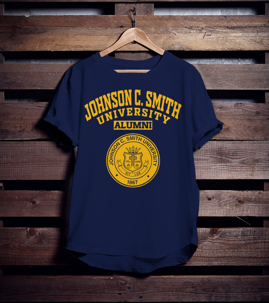 Johnson C Smith University Alumni 1867 Seal Sit Lux T-Shirt