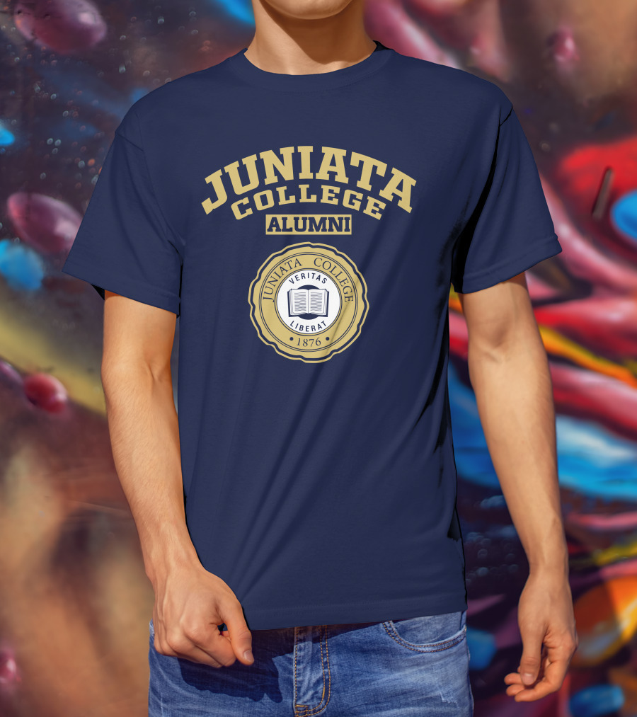 Juniata College Alumni Veritas Liberat Emblem 1876 T-Shirt