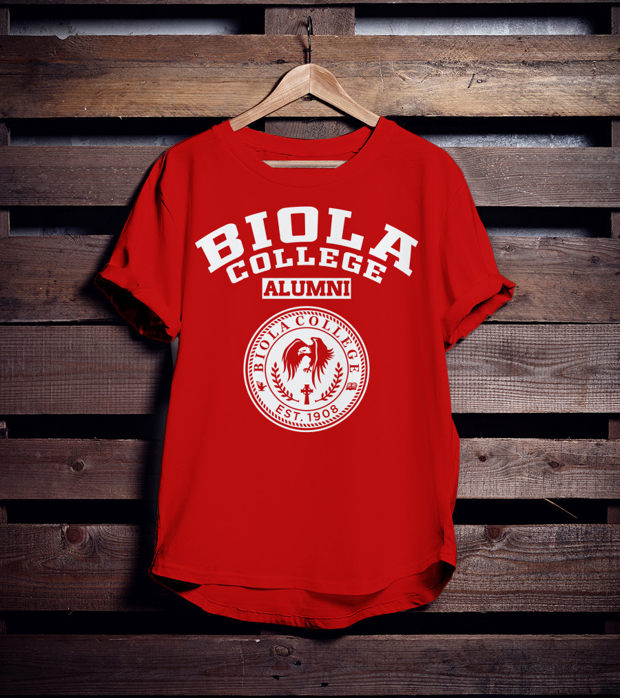 BIOLA College Alumni EST. 1908 Logo Seal T-Shirt