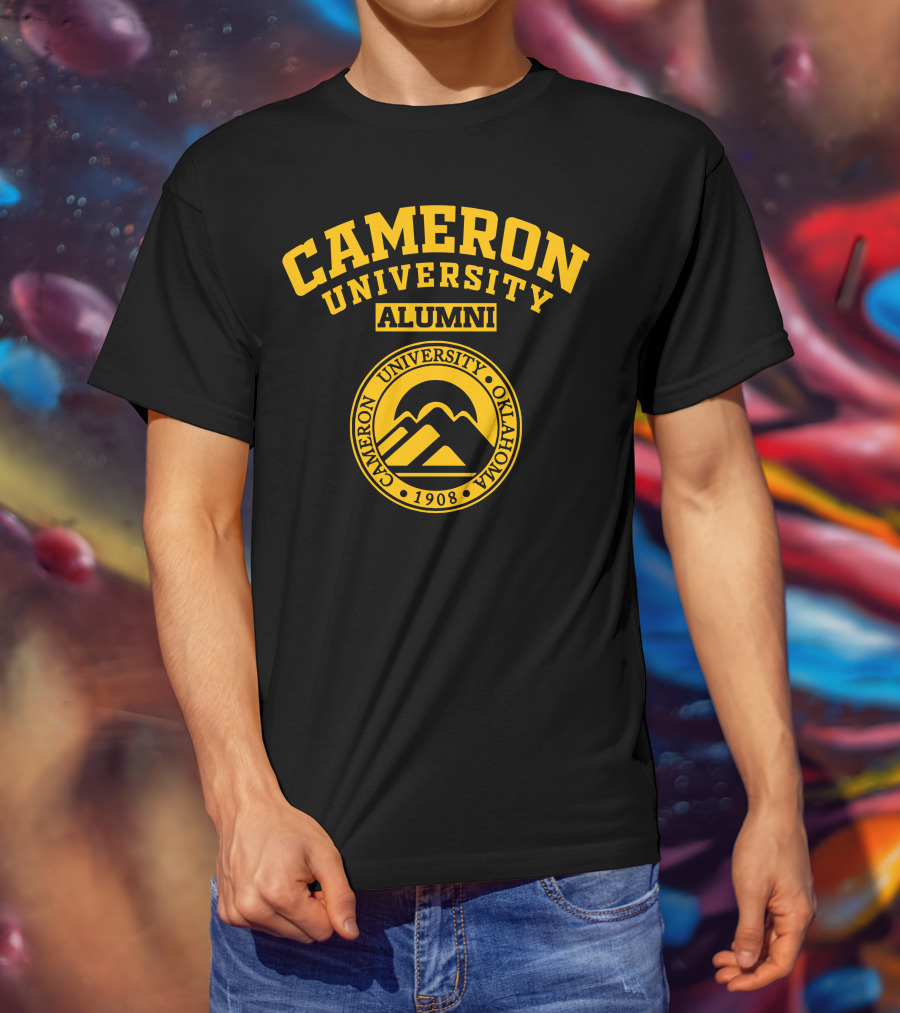 Cameron University Alumni Oklahoma 1908 T-Shirt