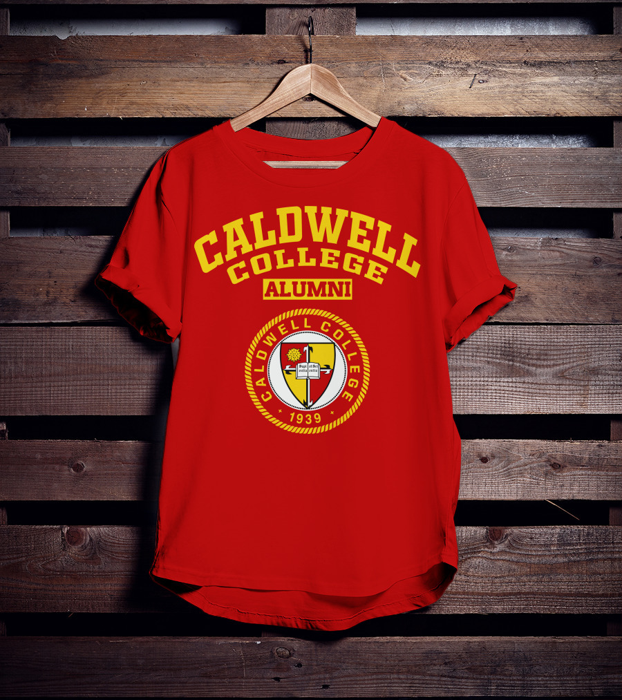 Caldwell College Alumni 1939 Shield Emblem T-Shirt