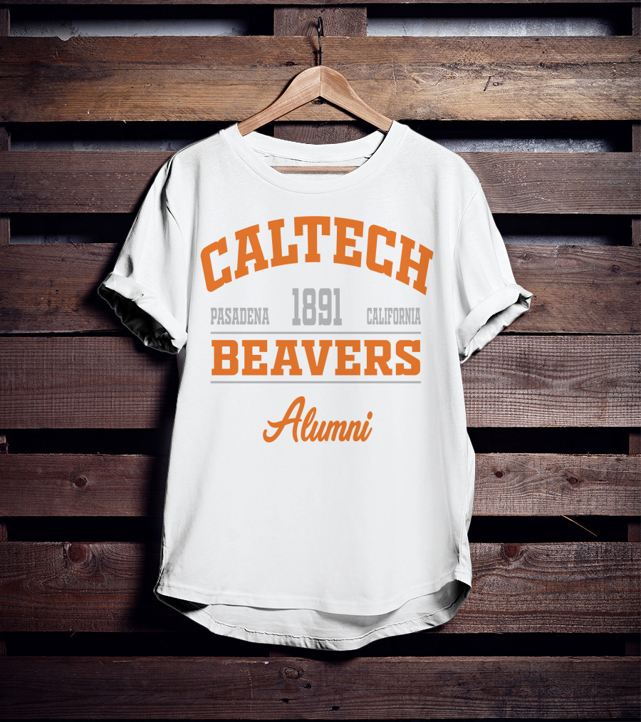 Caltech Beavers Alumni 1891 Pasadena California T-Shirt