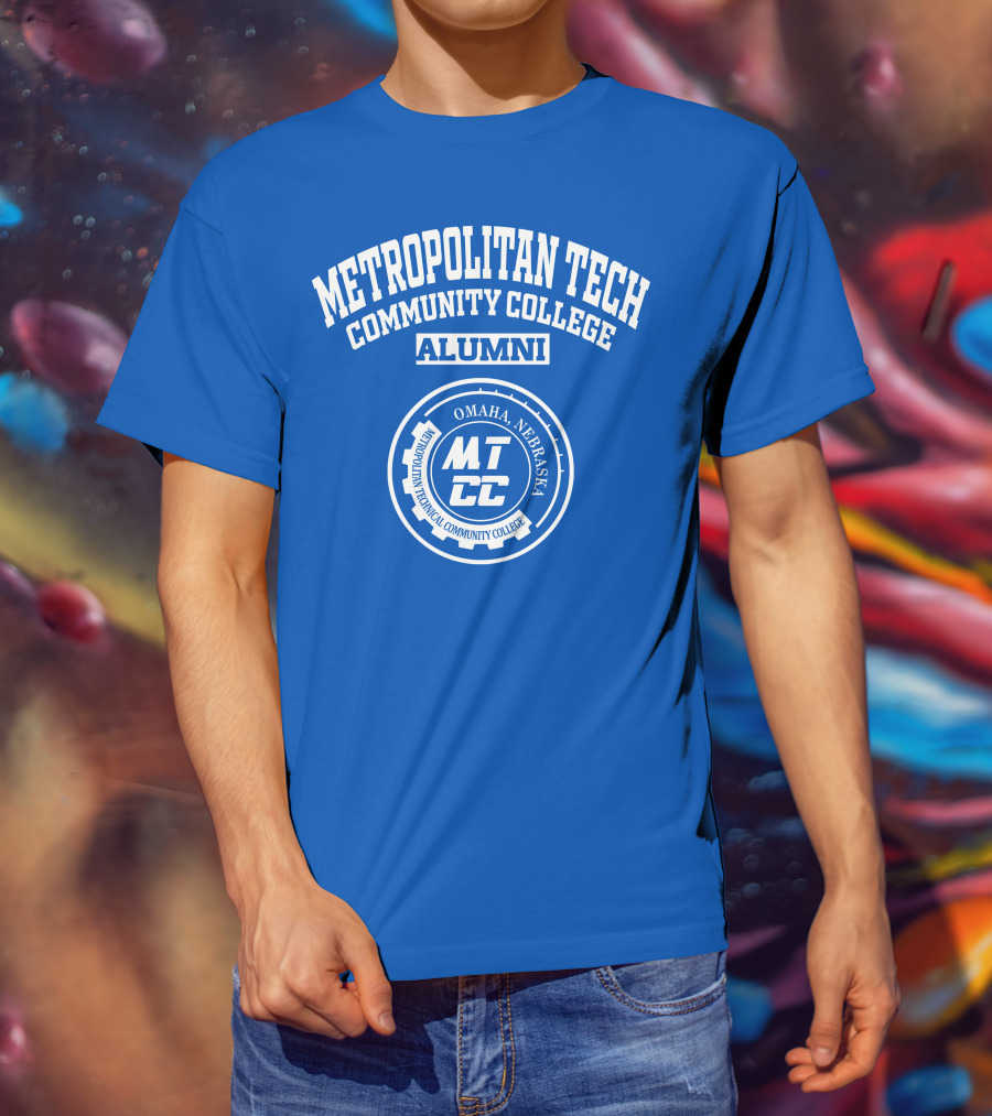 Metropolitan Tech Community College Alumni Omaha Nebraska MTCC T-Shirt