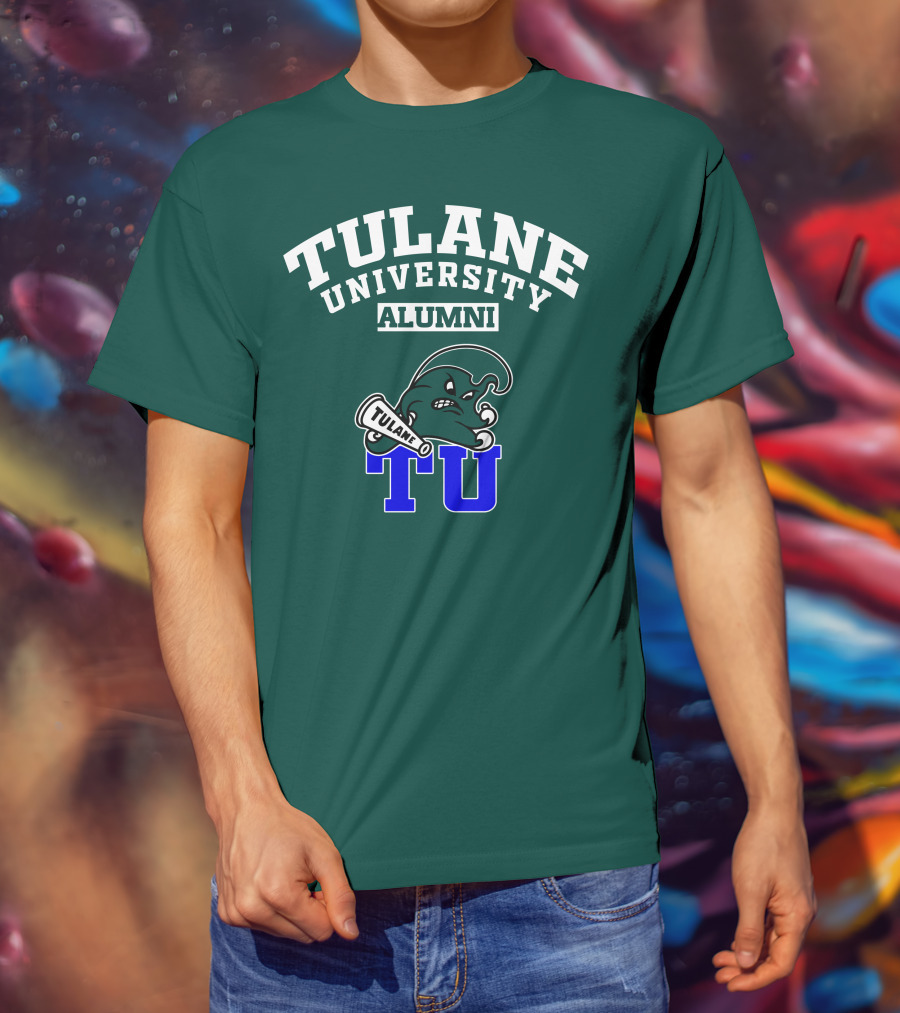 Tulane University Alumni Angry Wave TU T-Shirt