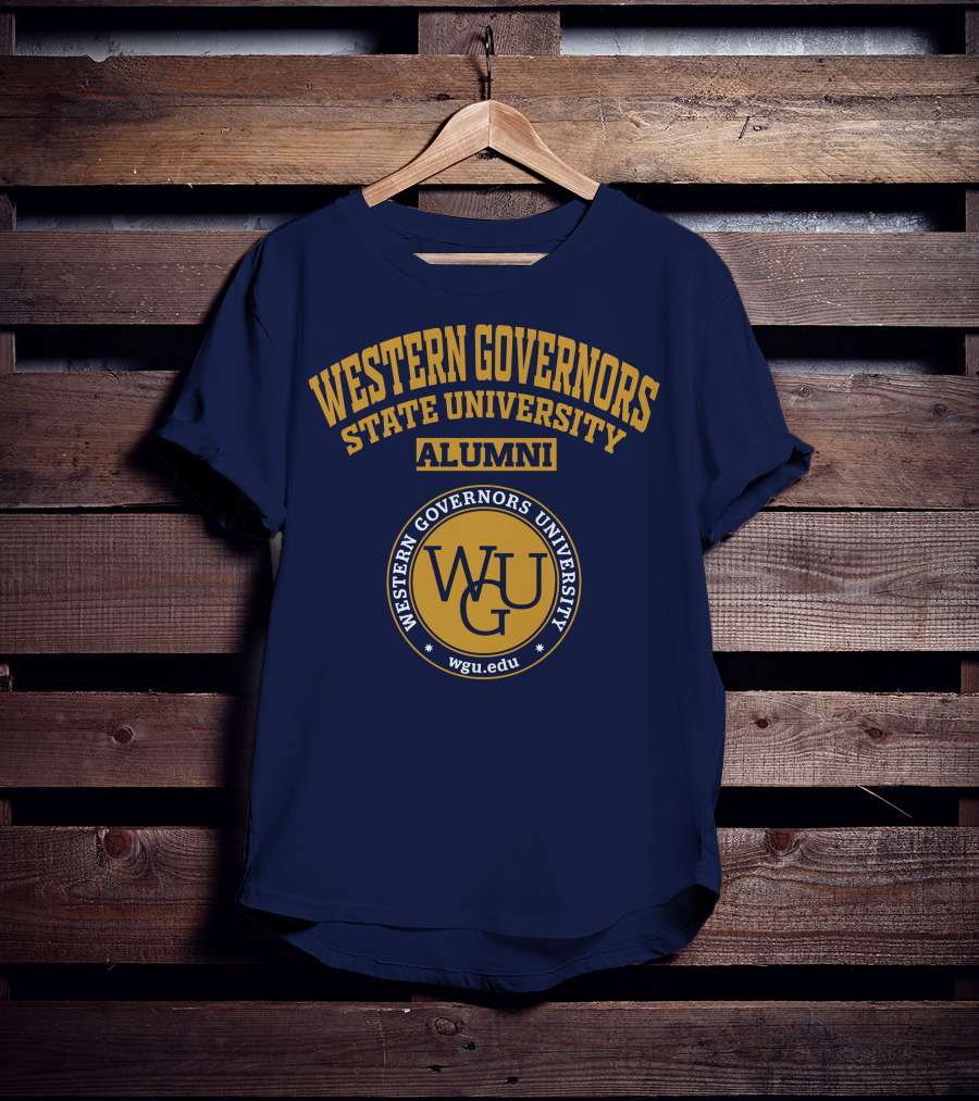 Western Governors State University Alumni WGU Wgu.edu T-Shirt