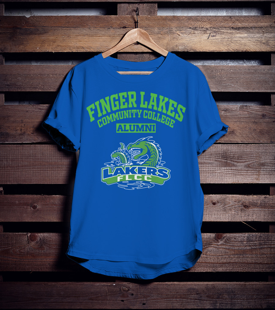 Finger Lakes Community College Alumni Lakers FLCC T-Shirt