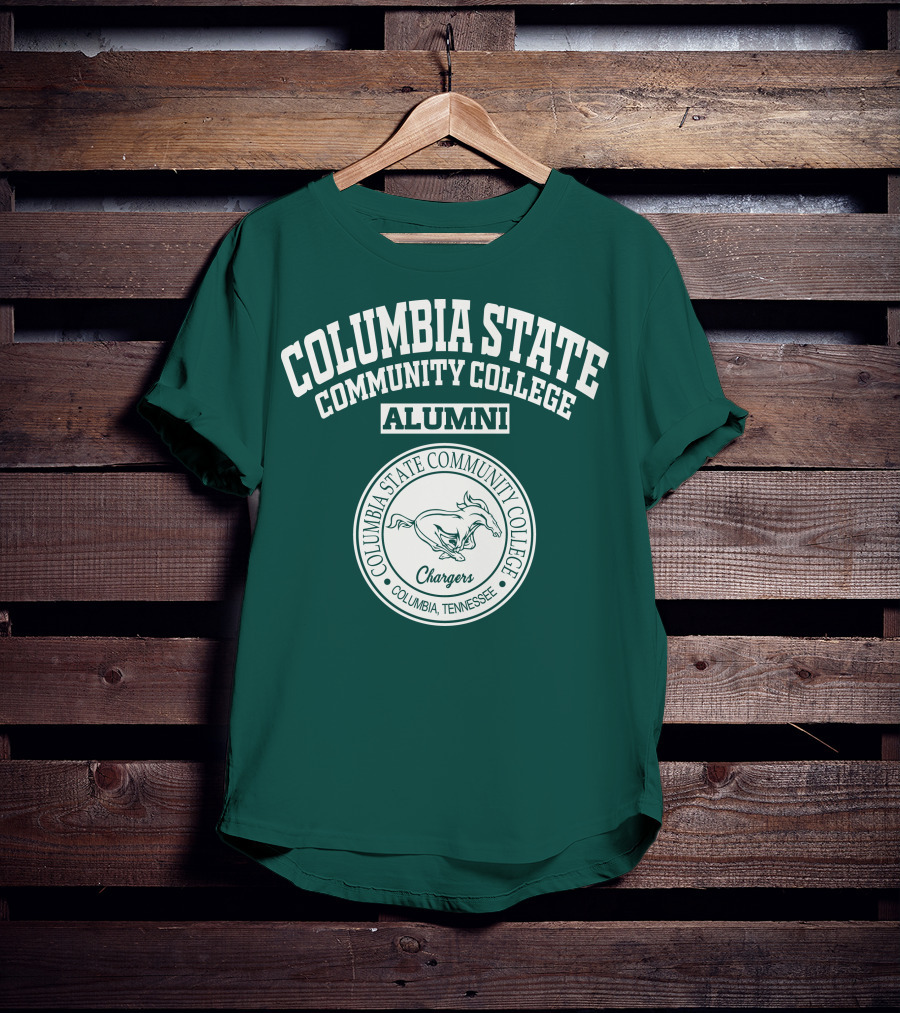 Columbia State Community College Alumni Chargers Columbia Tennessee T-Shirt
