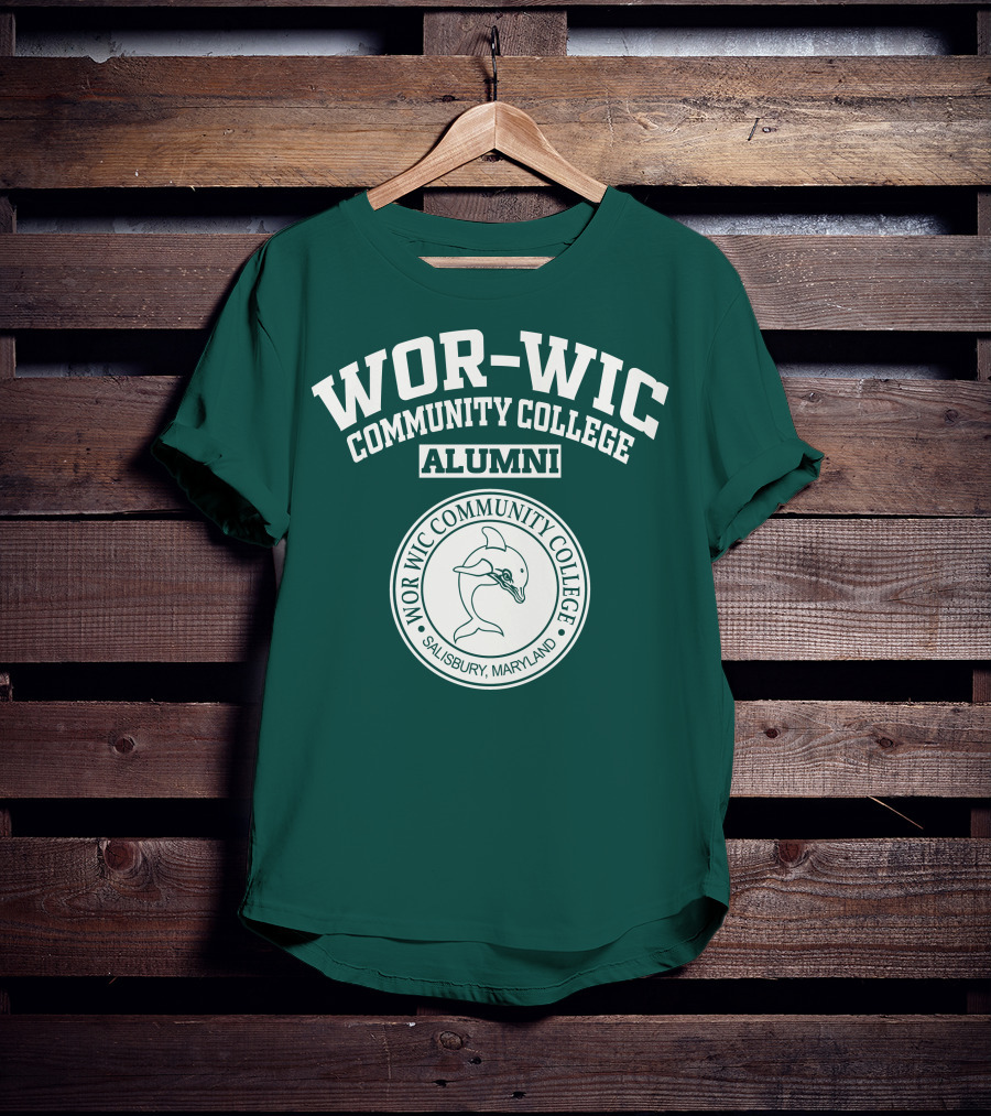 Wor-Wic Community College Alumni Salisbury Maryland T-Shirt