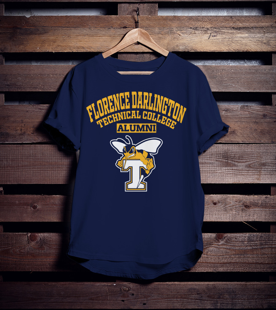 Florence Darlington Technical College Alumni Yellow Jacket T-Shirt