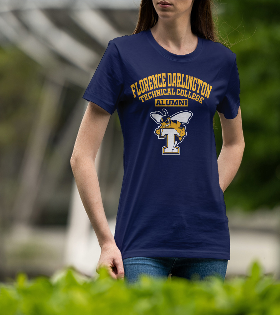 Florence Darlington Technical College Alumni Yellow Jacket T-Shirt