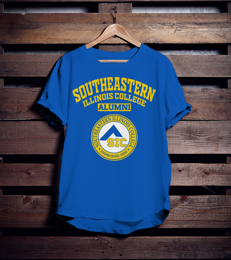 Southeastern Illinois College Alumni SIC Established 1960 Circle T-Shirt