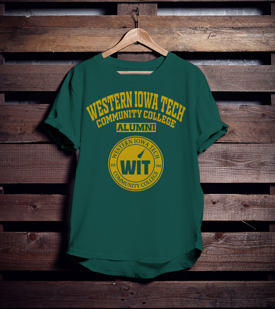 Western Iowa Tech Community College Alumni WIT Logo Est. 1966 T-Shirt