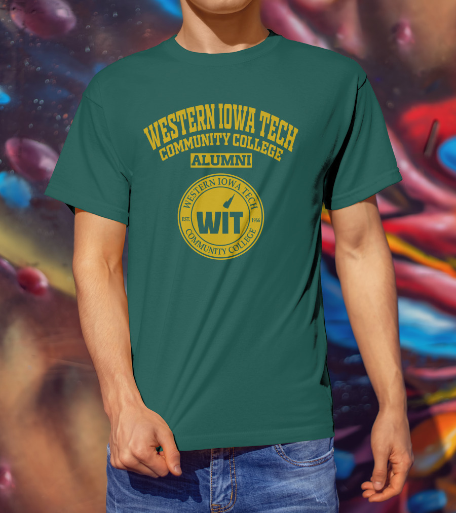 Western Iowa Tech Community College Alumni WIT Logo Est. 1966 T-Shirt