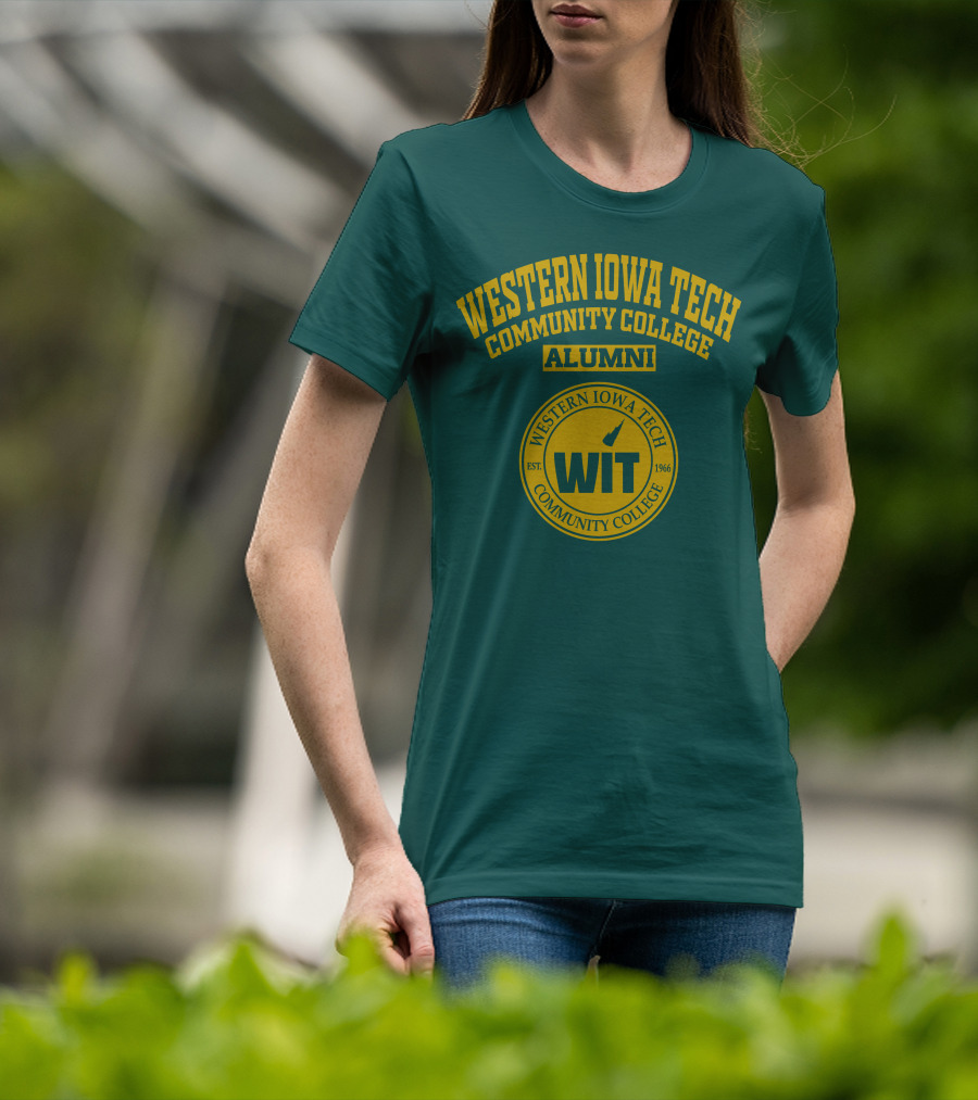 Western Iowa Tech Community College Alumni WIT Logo Est. 1966 T-Shirt