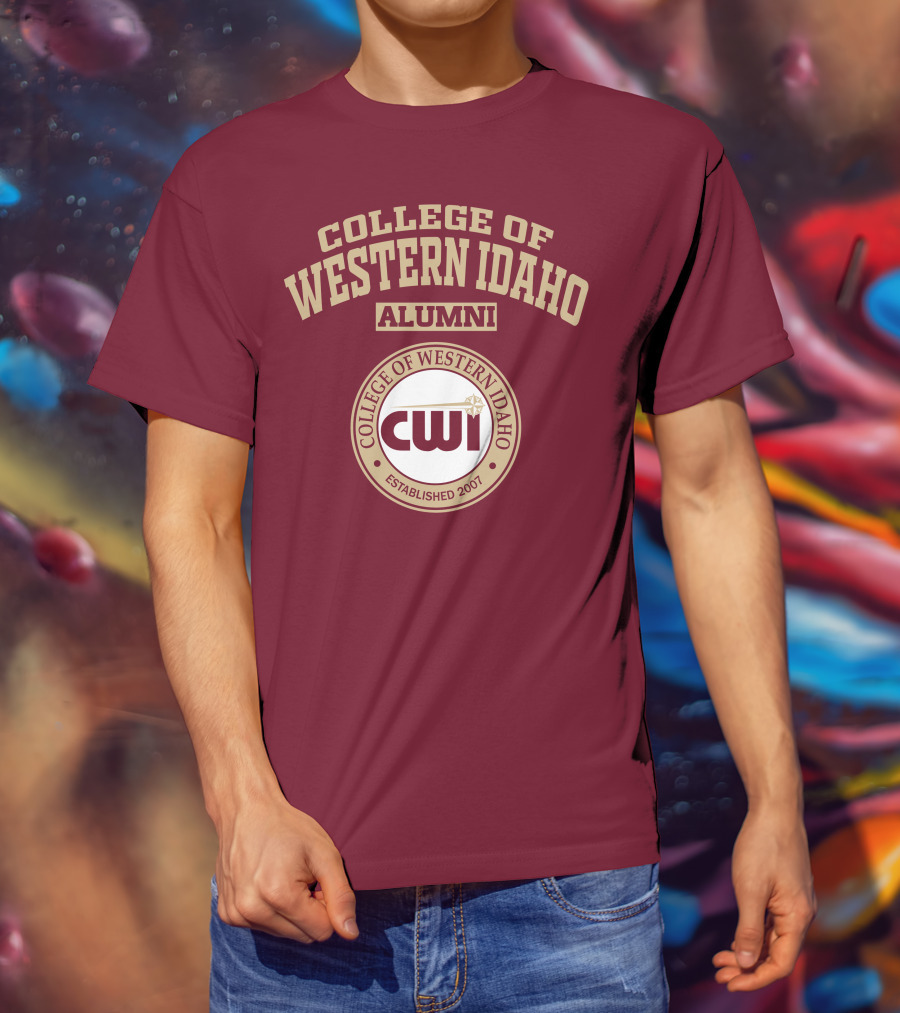 College Of Western Idaho Alumni Established 2007 CWI T-Shirt