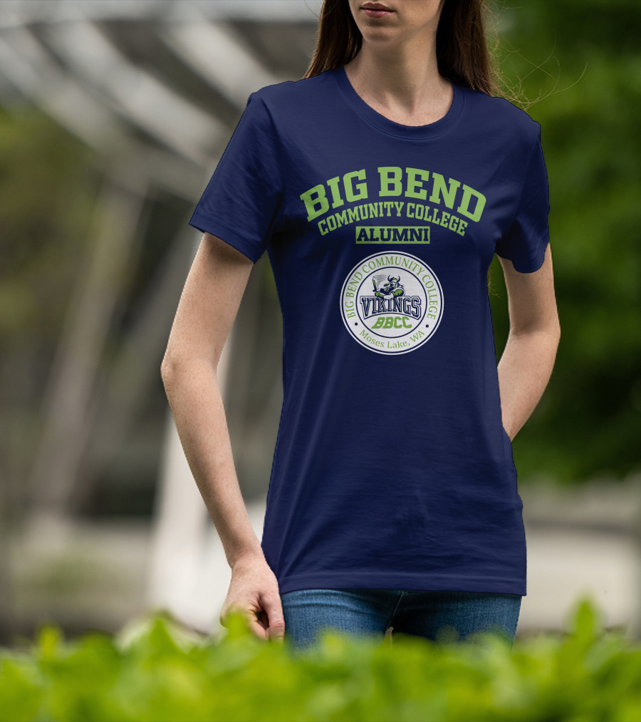 Big Bend Community College Alumni Vikings BBCC Moses Lake WA T-Shirt