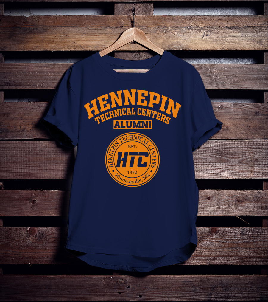 Hennepin Technical Centers Alumni HTC Est. 1972 Minneapolis MN T-Shirt