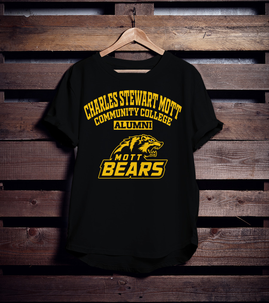 Charles Stewart Mott Community College Alumni Mott Bears T-Shirt