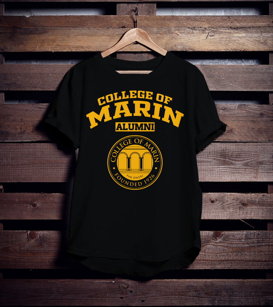 College Of Marin Alumni Founded 1926 T-Shirt