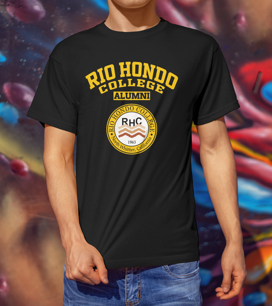 RIO HONDO COLLEGE ALUMNI RHC 1963 North Whittier California T-Shirt