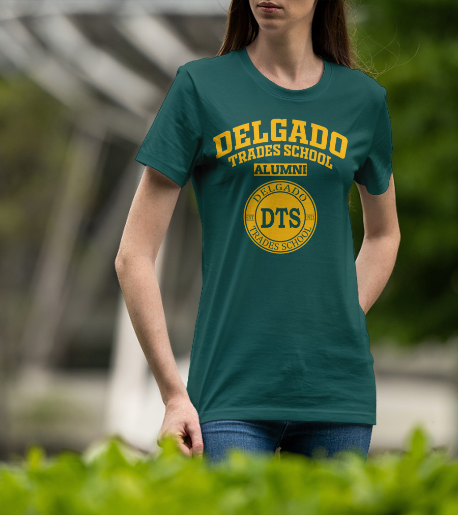 Delgado Trades School Alumni DTS EST 1921 T-Shirt