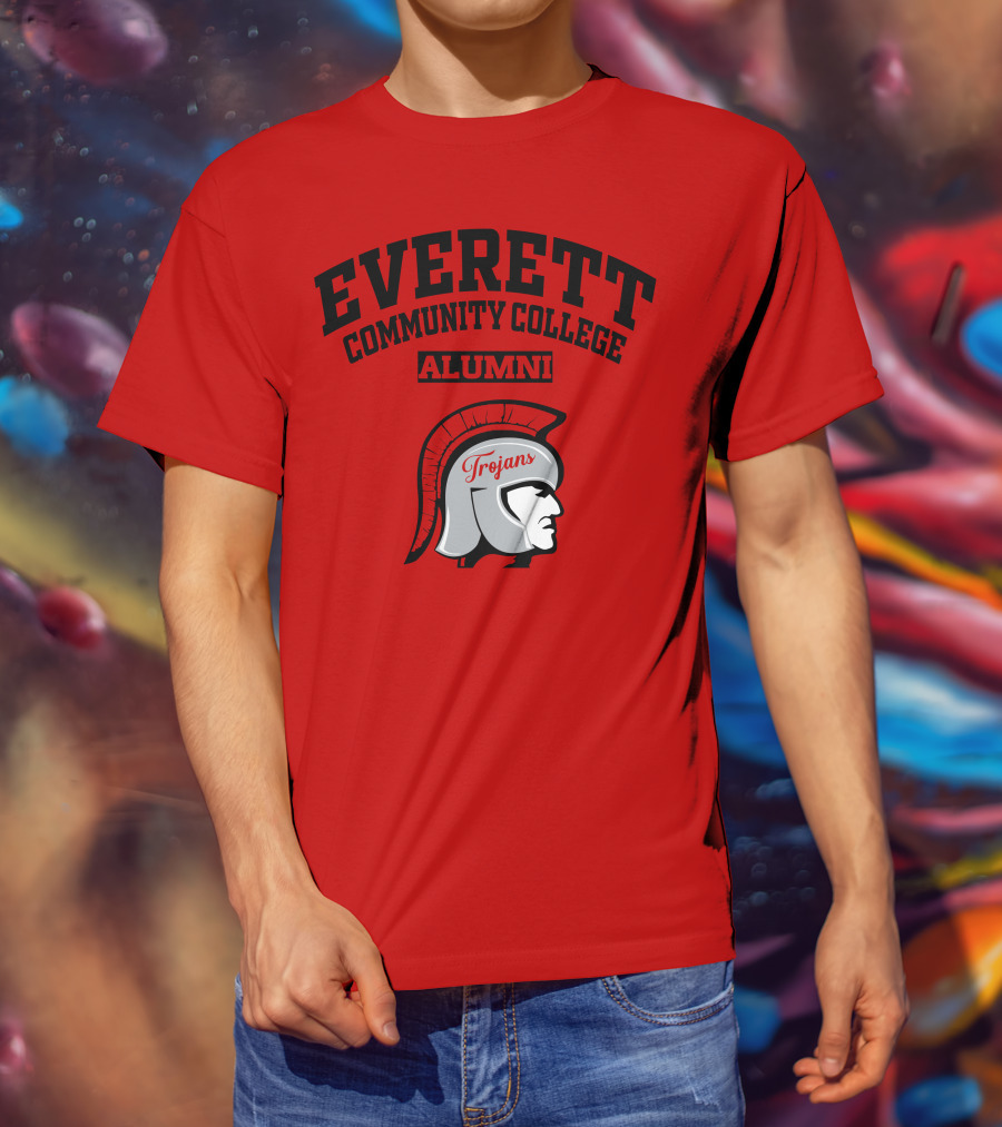 Everett Community College Alumni Trojans T-Shirt