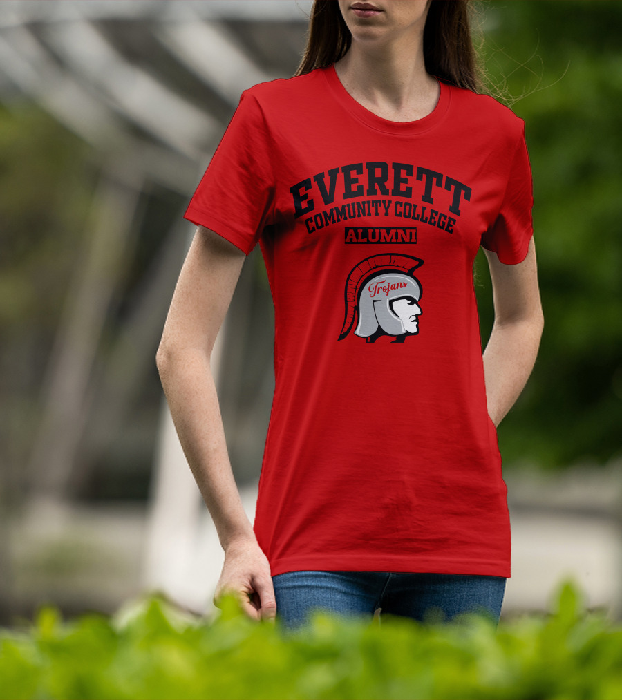 Everett Community College Alumni Trojans T-Shirt