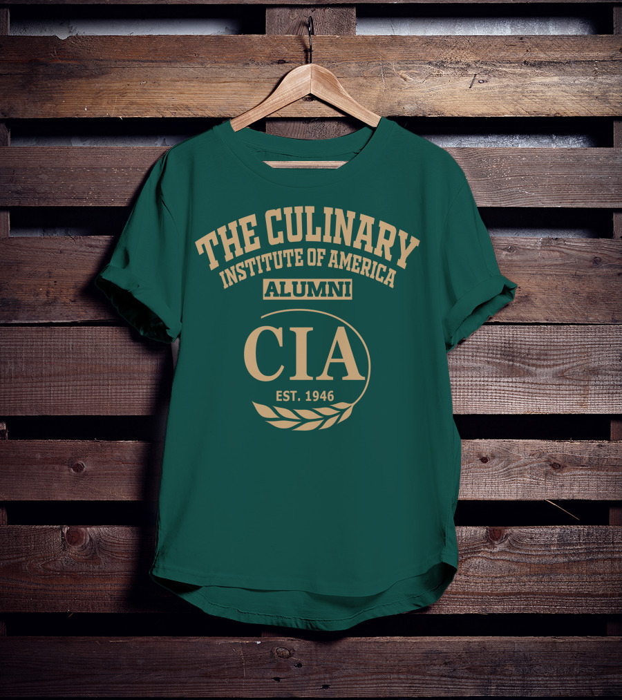 The Culinary Institute Of America Alumni CIA Est. 1946 T-Shirt