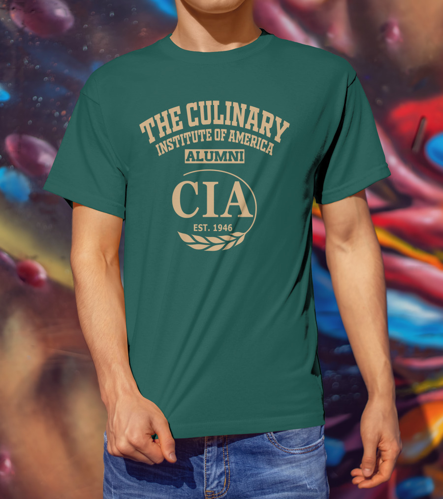 The Culinary Institute Of America Alumni CIA Est. 1946 T-Shirt