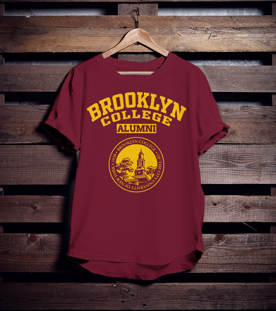 Brooklyn College Alumni 1930 Seal University Of The City Of New York T-Shirt